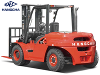 Chariot élévateur diesel Hangcha série X 5t/6t/7t/8,5t/10t, chariot élévateur industriel lourd pour la logistique portuaire
