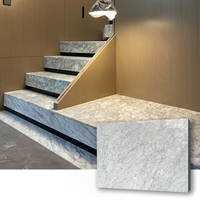 Prix de gros Pierre frittée Quartz Pierre artificielle Plan de travail en marbre Feuille de surface solide en acrylique Dalles de granit Plan de travail de cuisine