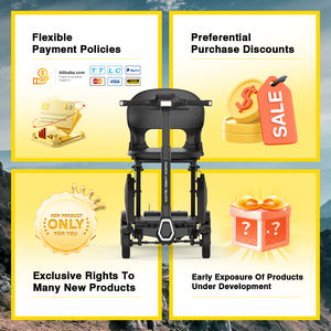 Scooter de voyage <span class=keywords><strong>tout</strong></span>-<span class=keywords><strong>terrain</strong></span> pour adultes, best-seller, pliable, portable, scooter de mobilité à 4 roues avec siège - Product Image 6