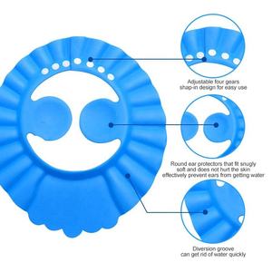 Chapeau de <span class=keywords><strong>douche</strong></span> réglable pour bébé, protection contre l'eau, chapeau de <span class=keywords><strong>douche</strong></span> doux, chapeau de protection pour laver les cheveux pour les enfants - Product Image 4