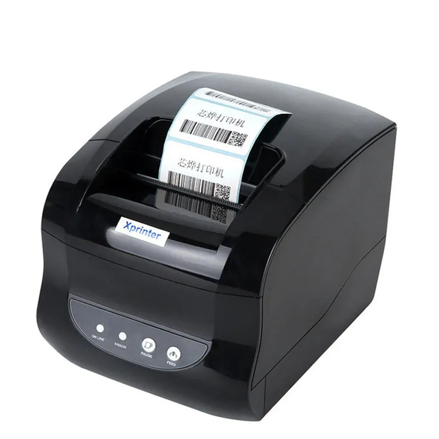 Xprinter XP-365B 80mm 3 Inch Two in One Thermal Printer WiFi Bluetooth Thermal Receipt and Label Printer XP-365B