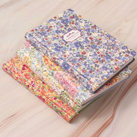 Cuaderno Personalizable de Tapa Dura con Diseño Floral, 128 Páginas de Color, Diario Vintage con Flores, Planificador, Bloc de Notas de Regalo, 133*194mm, Encuadernado con Hilo