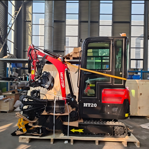 Mini-excavatrice agricole neuve CE/EPA/Euro <span class=keywords><strong>5</strong></span>, mini-excavatrice sur chenilles de 2 tonnes, HIGHTOP 360 °   Excavatrice rotative populaire avec godet offert - Product Image 1