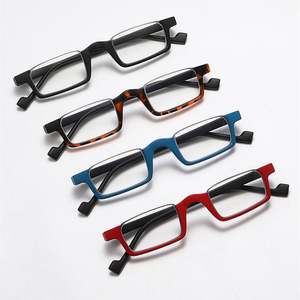 Gafas de Lectura Rectangulares con Marco Pequeño y Protección Anti Luz Azul para Hombre y Mujer, Venta al Por Mayor - Product Image 2