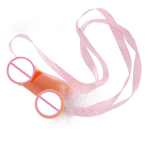 Funnying-silbato de fiesta para <span class=keywords><strong>despedida</strong></span> de <span class=keywords><strong>soltera</strong></span>, pene de silbato para fiesta, modelado de pene desnudo con plumas, pene para barra - Product Image 6