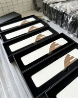 Coffret de Mezuzah en Pierre de Terrazzo Naturelle, Personnalisable avec Logo, Taille sur Mesure, Cadeaux Juifs Modernes