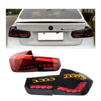 Feux arrière LED pour BMW Série 3 F30 F35 2013-2018, style écailles de dragon, kit d'accessoires automobiles, plug and play, DRL