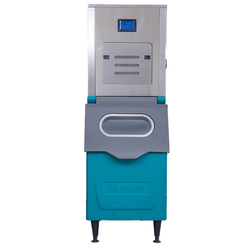 Commercial 400kg 24hours Powerful Silent Nugget Ice Maker Machine New Product 200kg Storage Capacity Engine Motor Core