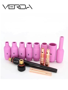 Wp17 Wp18 Wp26 TIG Hàn Ngọn Đuốc Gốm Vòi Phun Khí Ống Kính Collet Cơ Thể TIG Hàn Phụ Tùng - Product Image 5