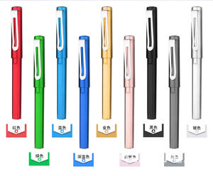 Società di business di marca regalo promozionale rosso gel di scrittura blu e nero personal penna inchiostro gel con logo personalizzato penna del gel penne regalo - Product Image 4