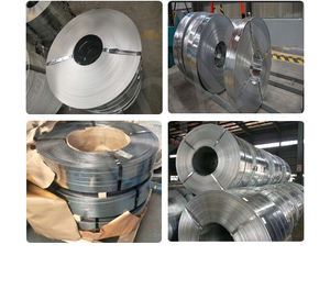 Заводская поставка 0,5 мм оцинкованная полоса стальная обвязка оцинкованная стальная лента - Product Image 5