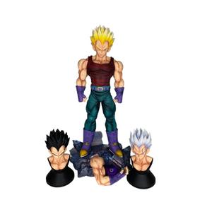 <span class=keywords><strong>Dragon</strong></span> <span class=keywords><strong>Ball</strong></span> Super Baby con Tre Teste Intercambiabili, Statuetta Anime di Alta Qualità, Regalo Decorativo per Ufficio - Product Image 1