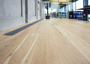 Planches de bois de 260mm de large Plancher de bois d'ingénierie huilé à la cire - Product Image 4