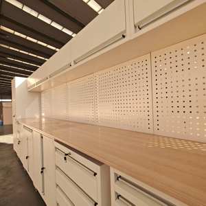 Operación industrial Relojero Banco DE TRABAJO Banco de trabajo ajustable Gabinete de herramientas de metal Almacenamiento Banco DE TRABAJO DE GARAJE - Product Image 4