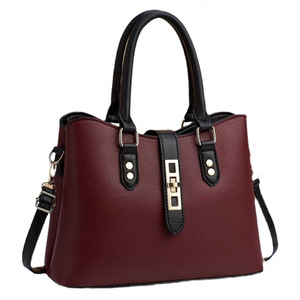 2026 Structured Women's <b>Handbag</b> Top Handle Shoulder Tote Bag with Zipper Closure Summer Fashion Big Size - Product Image 5