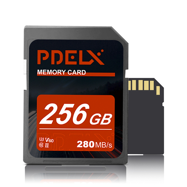 Wholesale 256GB SD Memory Card High Speed 250 MB/s Sd Card 128Gb for Camera