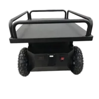 Système d'alimentation 24V, chariot intelligent UWB antidérapant pour pente, robot de suivi multi-véhicules en tandem pour usage industriel