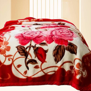 Nueva Manta de Invierno Gruesa de Raschel, de Una o Dos Capas, Cálida, Acrílica, para Bodas, Adultos, Mujeres, Suave - Product Image 4