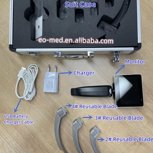 Laryngoscope vidéo portable abordable True View pour une intubation facile, laryngoscope vidéo réutilisable VLS-IR - Product Image 6