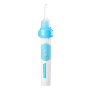 Limpiador de oídos eléctrico con luz azul y blanca, recargable por USB, herramienta para quitar la cera de los oídos para niños y bebés - Product Image 1