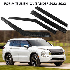 For 2022 2023 Mitsubishi Outlander 4pcs <b>Window</b> Visors Deflector <b>Shade</b> Vent Door Awnings Sun Rain Eyebrow Deflector Accessories - Product Image 5