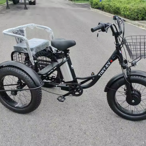 Bestseller NQX Modèle 654 Vélo à pédales électrique 20 pouces avec batterie au lithium, cadre en acier, pneus Fatbike, freins à disque, monovitesse, panier de neige et siège arrière - Product Image 5