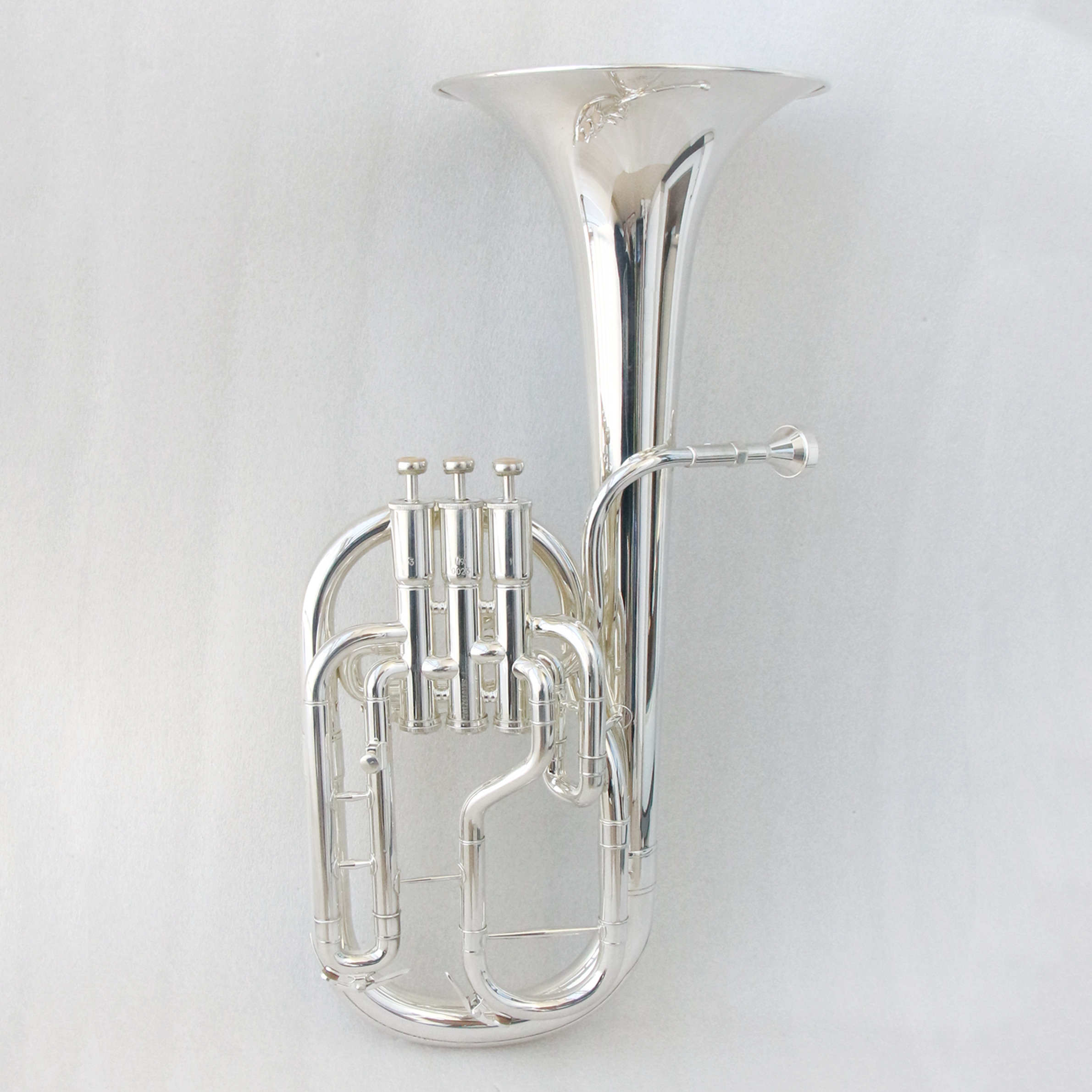 Muziekinstrument Saxhorn Chinese Hoogwaardige Eb Tenor Hoorn Verzilverd Alto Hoorn/Tenor Hoorn