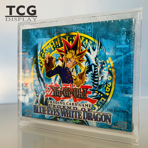 <span class=keywords><strong>Vente</strong></span> flash TCG : Étui en acrylique transparent pour Yugioh RETRO PACK Mini Booster Box édition anglaise avec protection UV - Product Image 1