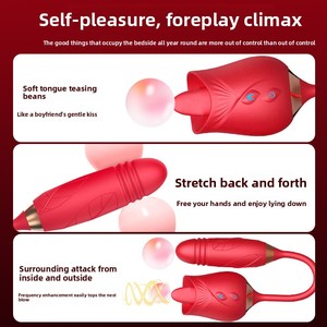 Vibratore all'ingrosso di seconda generazione con doppia testa a ventosa per massaggio vibrante, per masturbazione femminile <span class=keywords><strong>e</strong></span> giocattoli per adulti - Product Image 4