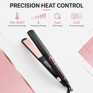 Revêtement céramique en marque privée Mch 500 ° Lisseur de cheveux <span class=keywords><strong>professionnel</strong></span> F pour usage en salon - Product Image 4
