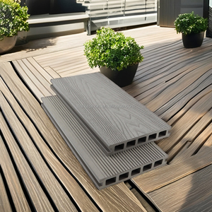 Contemporary New Design Online 25*146mm Smooth Outdoor <strong>Decking</strong> Wood Grain WPC <strong>Decking</strong> With Embossed Style