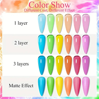 Vernis à ongles gel semi-transparent effet verre 8ml OEM ODM, vernis gel UV LED Soak Off, distributeur et importateur de marques de vernis à ongles