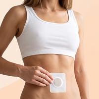Patch Minceur Magnétique Quotidien pour le Corps, Patch Herbal Nourrissant pour la Peau, Raffermissant et Améliorant l'Élasticité, Autocollant Abdominal Respirant pour Femme