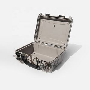 S258 Color <span class=keywords><strong>de</strong></span> camuflaje <span class=keywords><strong>Maleta</strong></span> impermeable Caja <span class=keywords><strong>de</strong></span> <span class=keywords><strong>herramientas</strong></span> <span class=keywords><strong>de</strong></span> almacenamiento Botón Cuchillo Estuche <span class=keywords><strong>de</strong></span> transporte con espuma personalizada en el interior - Product Image 5