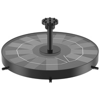 Pompe à eau solaire JSP pour fontaine de rocaille, oxygénateur automatique pour petits bassins à poissons, aquariums de jardin et aménagements paysagers