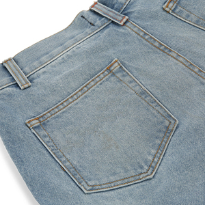 Shorts Cargo Vintage Teñidos a Mano con <span class=keywords><strong>Spray</strong></span>, Al Por Mayor, Lavado Azul Claro, Estilo Holgado, Jorts, Novedad 2026, 100% Algodón, Shorts Utilitarios - Product Image 5