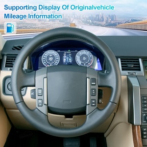 12.3" LCD Dashboard Digital Cluster <b>for</b> Range Rover Sport L320 2005-2009, Virtual Cockpit <b>Speedometer</b> Upgrade Instrument Panel - Product Image 3