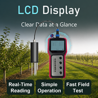 Analyseur de sol portable professionnel, calibré en laboratoire, mesure de la teneur en sel et de l'EC, pour la recherche environnementale