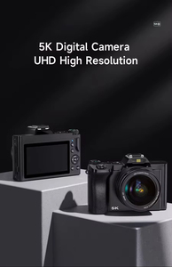 48MP 5K Digital Camera 3.5" HD Screen AF 16X Function Type-C Port 800mAh Battery DC201S 5K 48MP 5K Video Resolution 3.5"IP - Product Image 2