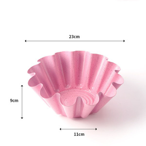 Tùy chỉnh bán buôn tái sử dụng không dính Carbon thép hoa cúc sen Bát bánh Bát trứng Tart bánh nước hạt dẻ bánh khuôn - Product Image 5