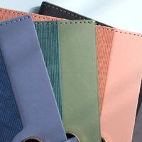 Carnet de notes A5 personnalisé à spirale avec couverture en tissu, idéal pour le bureau, au design esthétique, journal étudiant – Option cadeau