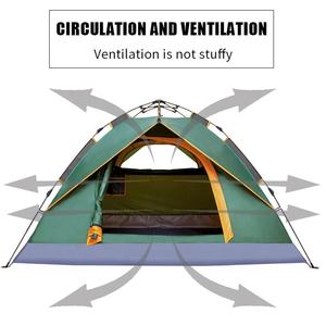 CLM 5-7 personnes tente de Camping automatique double couche été mongol hexagonale <span class=keywords><strong>yourte</strong></span> tente touristique pour les voyages en plein air - Product Image 5