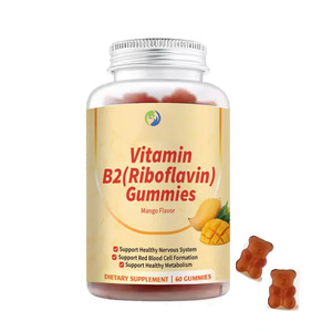 Gomitas Veganas de Complejo de Vitamina B Ausreson OEM, Gomitas de Riboflavina Vitamina <span class=keywords><strong>B2</strong></span> - Product Image 1