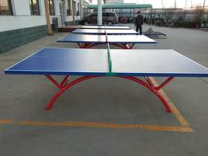 Mesa <span class=keywords><strong>de</strong></span> Tenis <span class=keywords><strong>de</strong></span> Mesa para Exteriores, Estándar Nacional, Plegable, <span class=keywords><strong>de</strong></span> SMC, <span class=keywords><strong>con</strong></span> Color Personalizado, 2740x1520x760mm, 68kg - Product Image 3