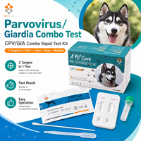 Kit de test rapide combiné antigénique pour le virus de la maladie de Carré canine et le virus de la parvovirose (CDV CPV Ag) – Cassette rapide – Échantillon gratuit – Fournisseur OEM – Kit d'exportation