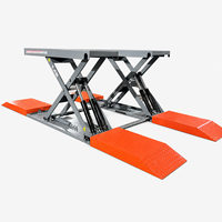 Elevador de Tijera Hidráulico de Lujo BOSCAR BC-1.4A de Posición Media, 4000 kg, Cuatro Cilindros, Motor de 2.2 kW, Altura de Elevación Móvil