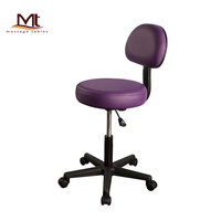 Chaise de laboratoire antistatique réglable en hauteur avec chaise ESD Back School Chaise d'hôpital dentaire de clinique de laboratoire de tatouage de salle blanche