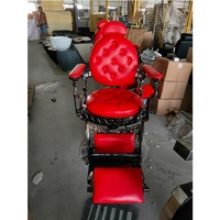 Chaise de salon de coiffure hydraulique inclinable à 360 degrés, confortable et classique, Kisen, pour salon de coiffure pas cher