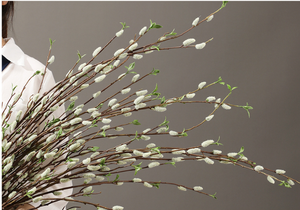 Grand Saule Blanc Artificiel 'Big Bud Pussy Willow' Grande Taille pour Composition Florale <span class=keywords><strong>de</strong></span> Mariage, Écologique et Durable pour Aménagement Paysager - Product Image 2