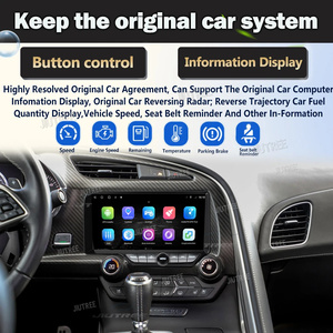 Autoradio Android 13 128 Go pour Chevrolet Corvette C7 2013-2019, navigation GPS, lecteur multimédia TS10, prise en charge 4G, Carplay intégré - Product Image 5